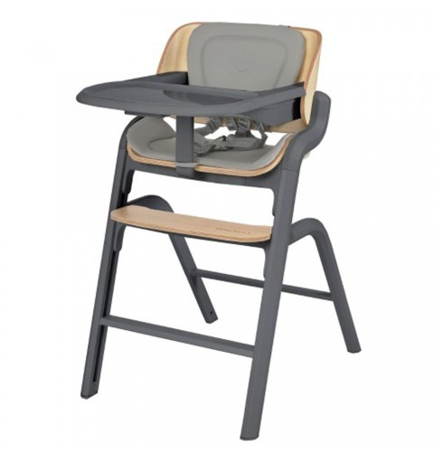 Espiro Pure - krzesełko do karmienia z regulowanym podnóżkiem | Graphite